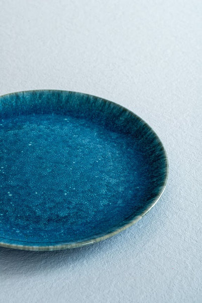 Blue Salad Plate 22cm