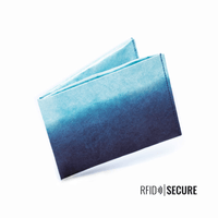 Wallet RFID Secure - Blue Lagoon