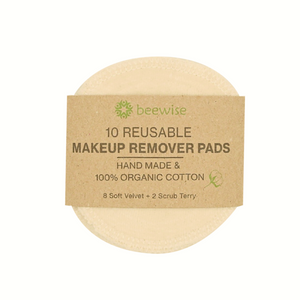 Organic Cotton Makeup Pads – Set of 12