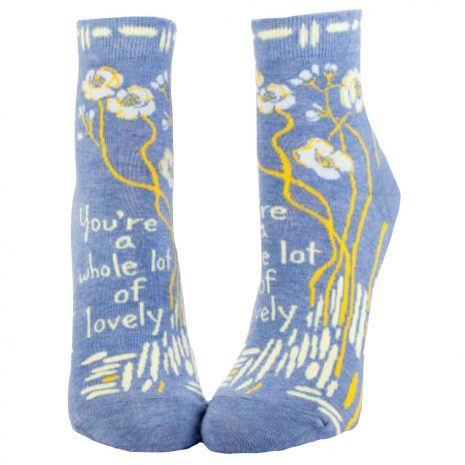 Whole Lotta Lovely W-Crew Socks