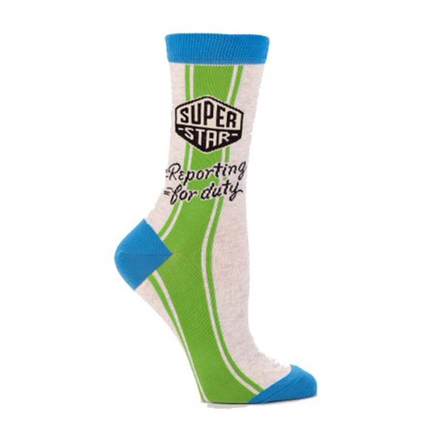Super Star W-Crew Socks