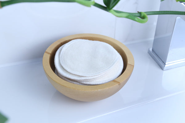 Organic Cotton Makeup Pads – Set of 12