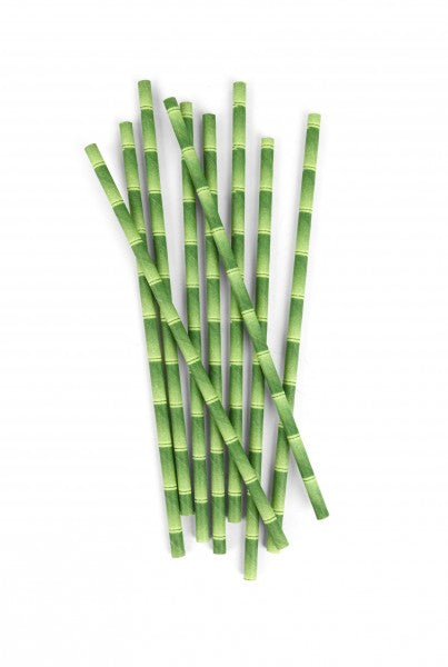 Bamboo paper straws