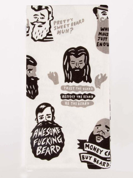 Awesome Fucking Beard Dish Towel