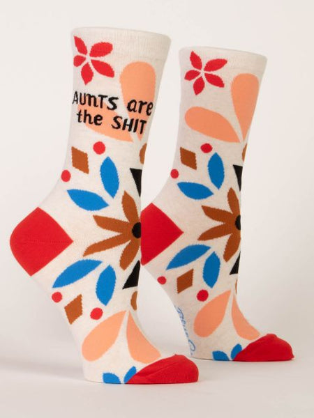 Aunts Are the Shit W-Crew Socks