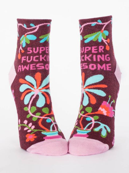 Super Fucking Awesome Ankle Socks