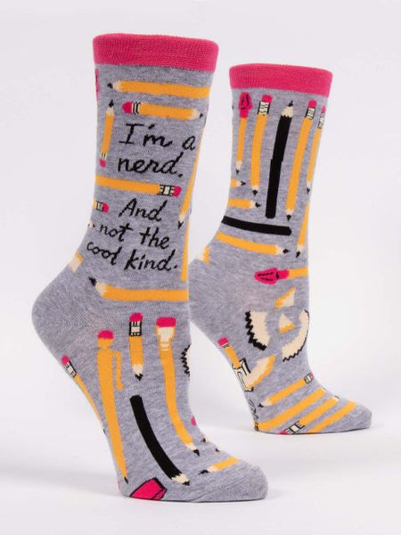 I'm a Nerd W-Crew Socks