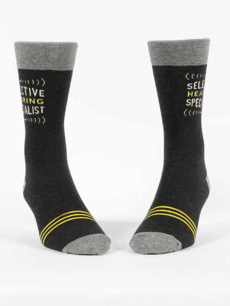 Selective Hearing Specialist M-Crew Socks