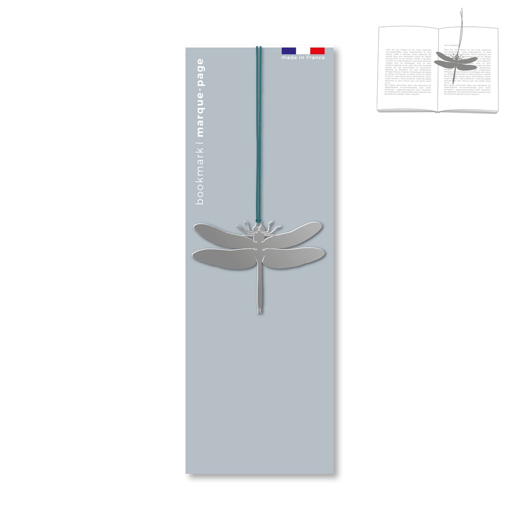 Metal bookmark - dragonfly