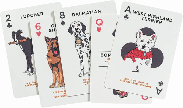 Dog Lover’s Playing Cards in a tin