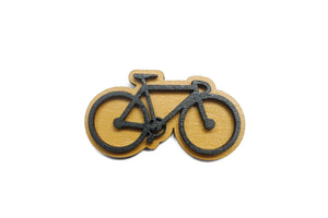 Bicycle brooches various colours