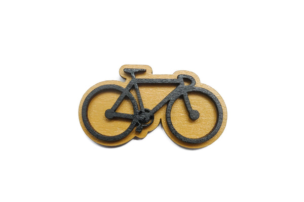 Bicycle brooches (various colours)