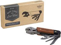 9-in-1 Wrench Wood-Handled Multi-Tool