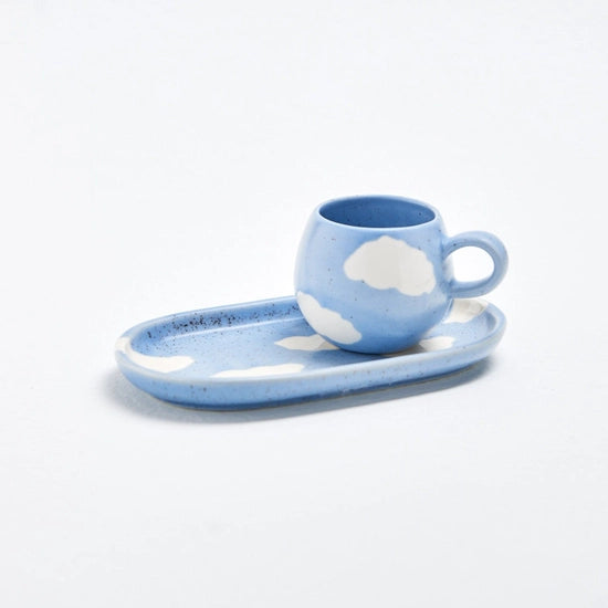 Blue Cloud Mug Limited Edition (three sizes - 500ML, 250ML and 90ML-espresso)