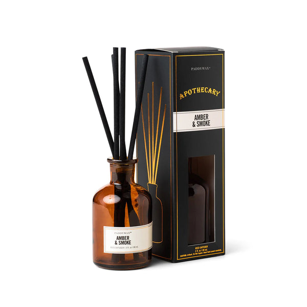 Apothecary Amber Glass Diffuser Tabacco & Patchouli (89ml)