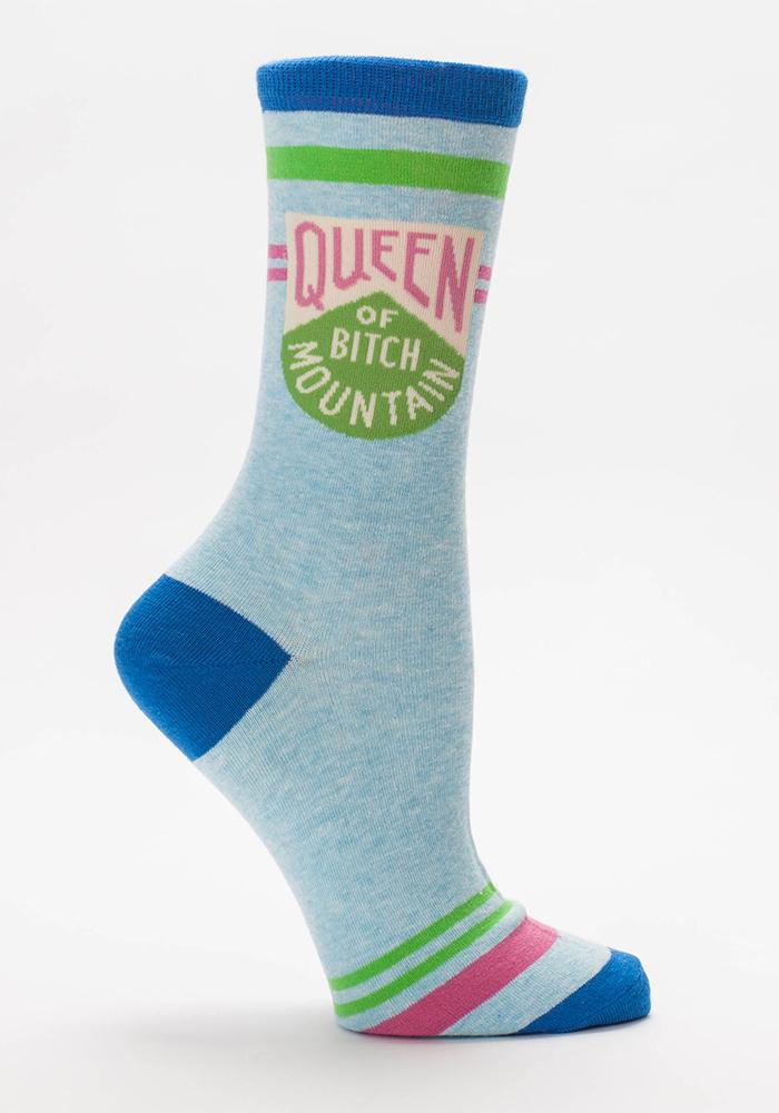 Queen of Bitch Mountain W-Crew Socks