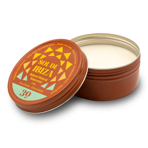Face & Body Plastic Free Tin - Natural Mineral Sunscreen SPF30