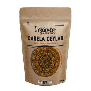 Organic Ground Canela 100g Cinnamon