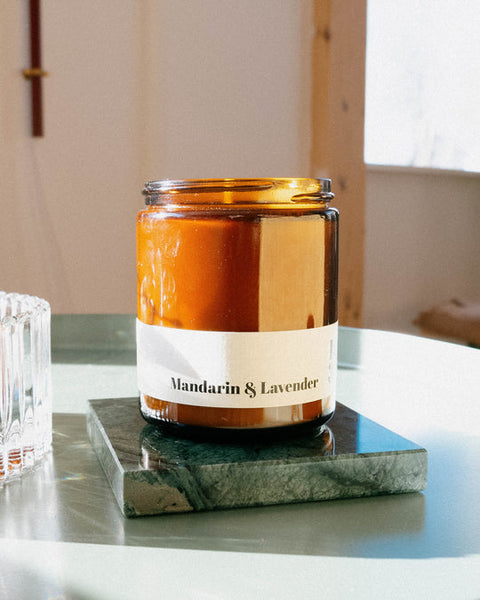 Mandarin & Lavender candle