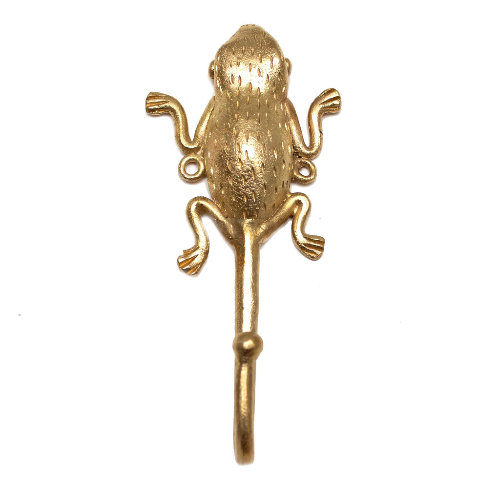 Ashanti Brass Hook Frog