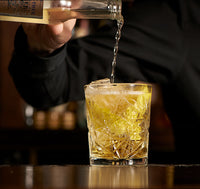 Tumbler Hobstar 355ml Whiskey Glass