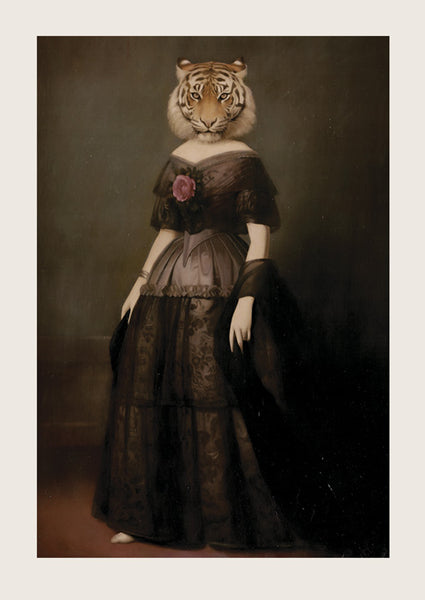 The Widow of Rauchgasse Greeting Card by Stephen Mackey