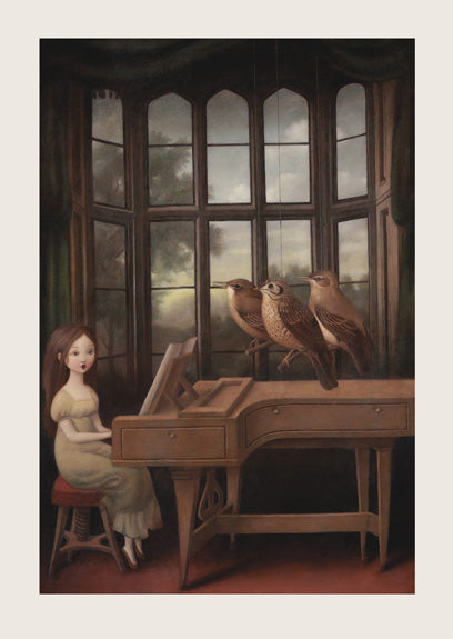 The Music Lesson Card by Stephen Mackey