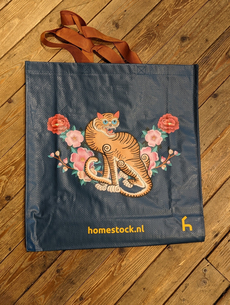 Shopping tote bag - upcycled