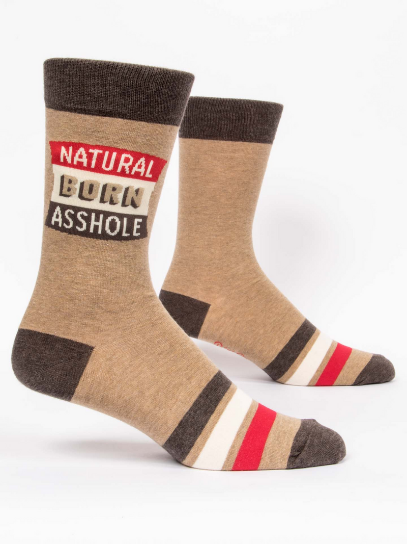 Natural Born Asshole Socks
