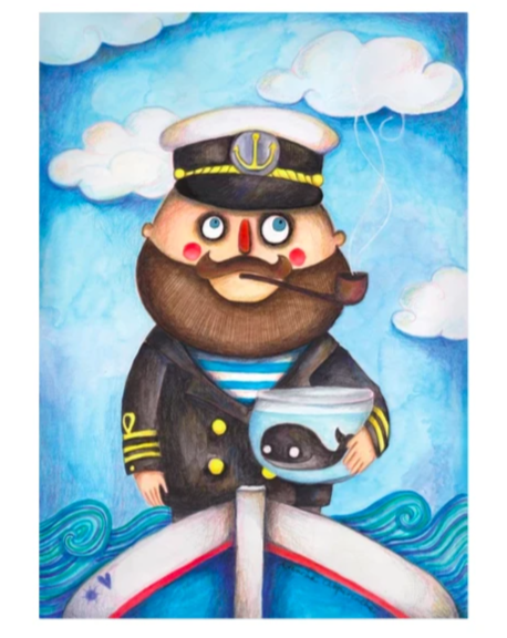 Captain A6 print