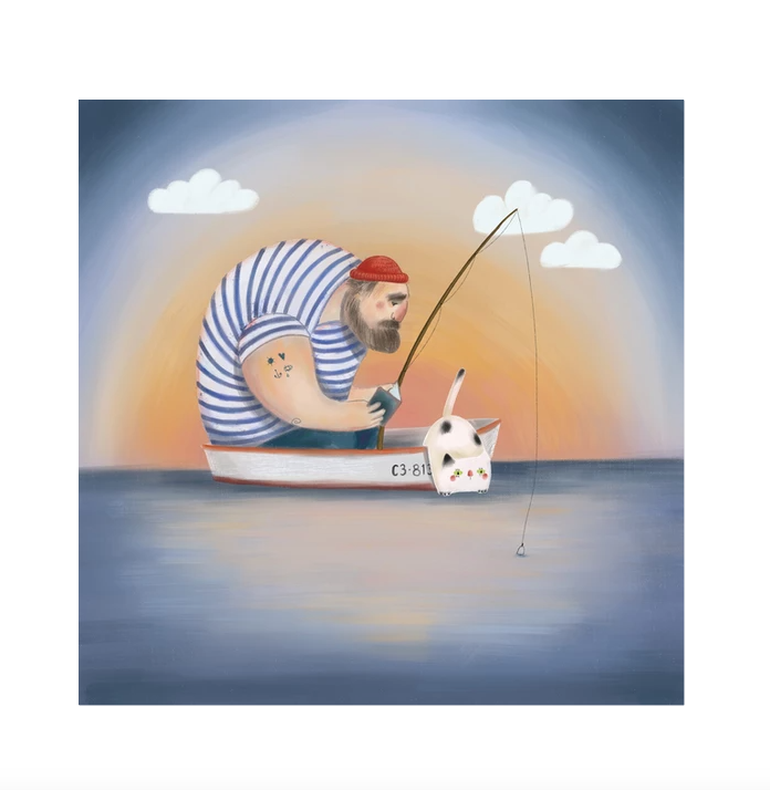 The fisherman n°2 poster