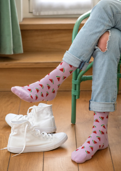 Watermelon Socks