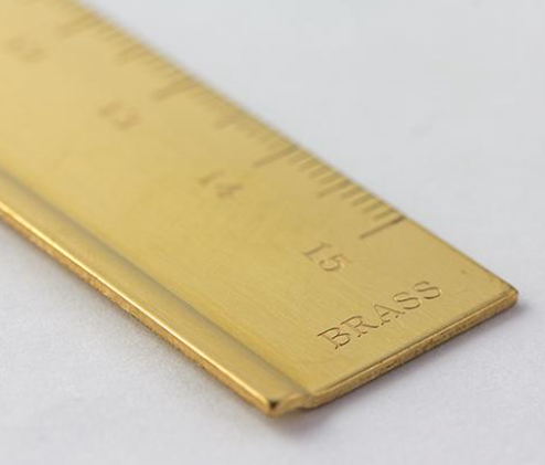 Brass Ruler