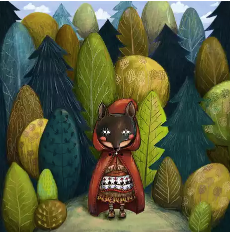 Red Riding Hood #1 (2 sizes)