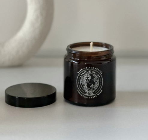Apothecary Candle with lid