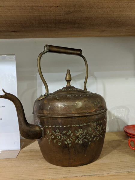 Antique Copper Kettle