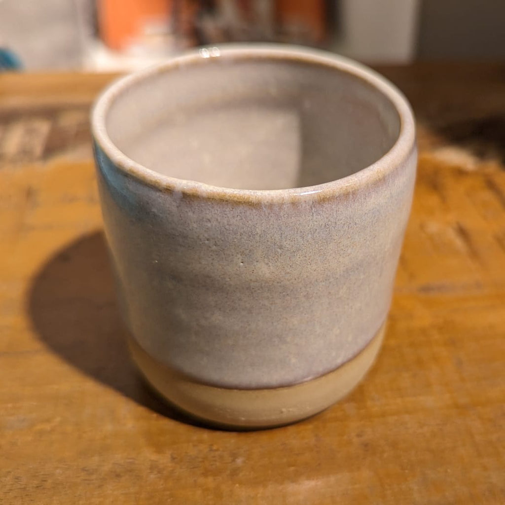 Ceramic cup - two tone glaze