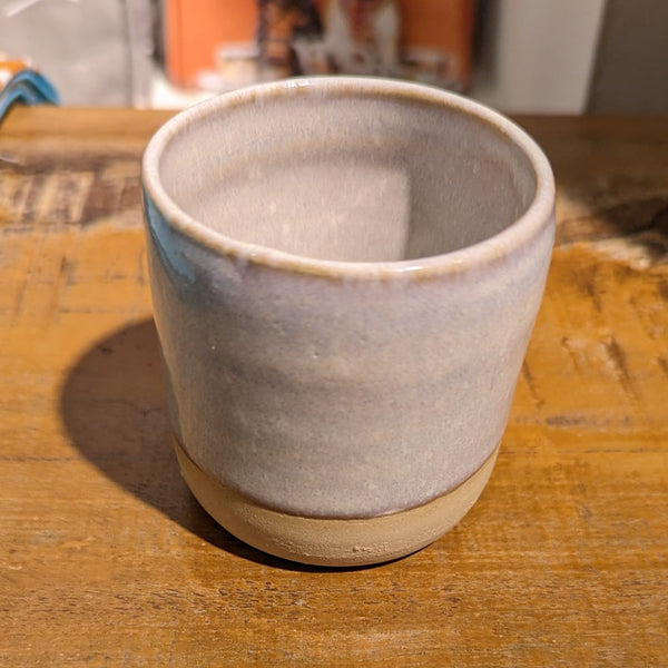 Ceramic cup - two tone glaze