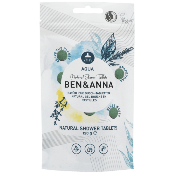 Natural Shower tablets “Aqua”