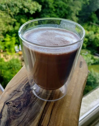 Iced Cacao with Plant Based Drink