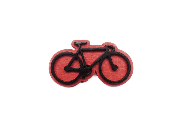 Bicycle brooches (various colours)