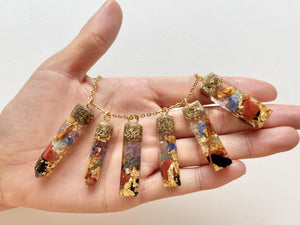 Magic Healing Crystal Orgonite Amulets