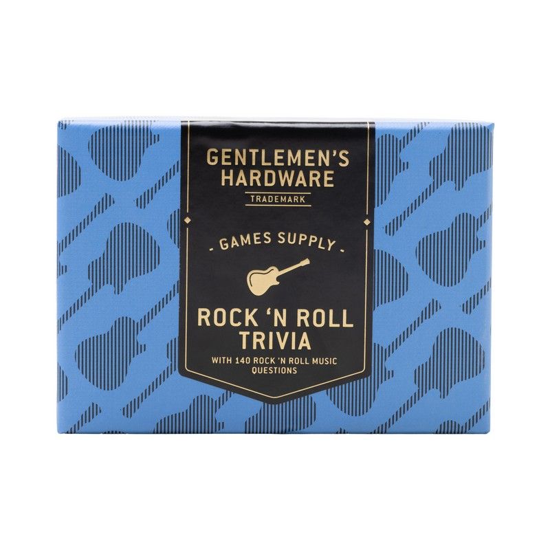 Rock and Roll Trivia Card Game