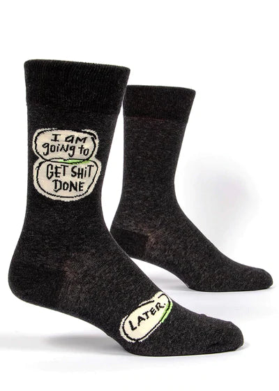 Get Shit Done Men's Socks