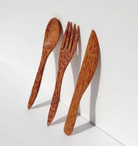 Sustainable coconut husk cutlery