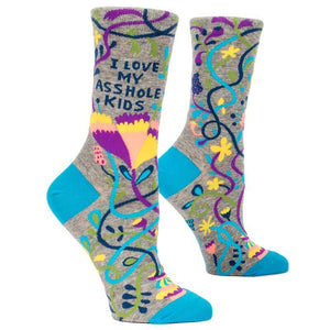 Love my Asshole kids Socks
