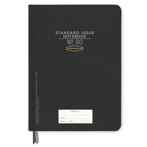 Standard Issue Jumbo- Black (notebook)