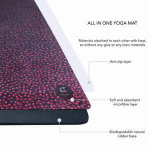 Eco-friendly yoga mat