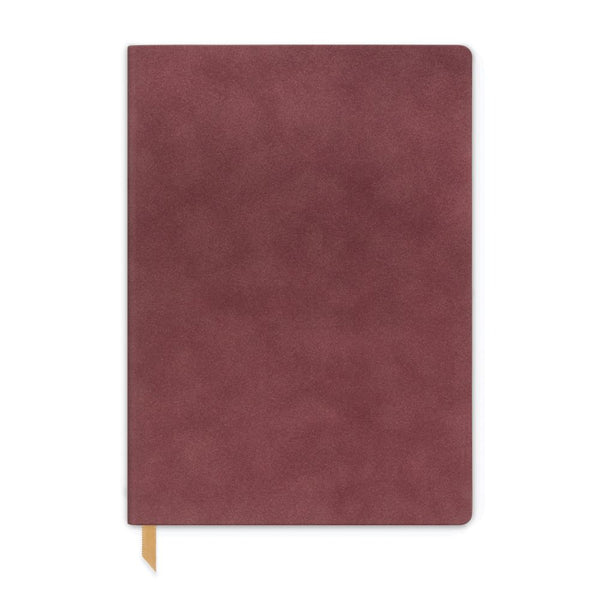 Vegan Suede Leather Journal Notebook