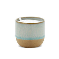 Glaze Ceramic Candle - Blue: Matcha Tea + Bergamot - 170g